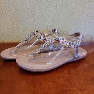 Liliana Jeweled Sandals